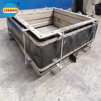 Compensateur de tuyau d'air personnalisé en usine, joint de dilatation rectangulaire en tissu non métallique pour conduits de gaz de combustion