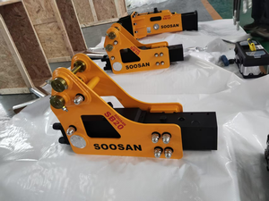 Cuerpo principal de martillos hidráulicos de tipo lateral SOOSAN SB20 disponible para excavadoras 1 año de garantía y piezas de repuesto estándar incluidas - Product Image 6