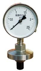 YPF 시리즈 화학 부식 방지 다이어프램 씰 압력 게이지 절연체 플랜지 나사 공정 연결 IP64 정격 40 - Product Image 3