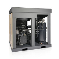 XLPM7.5A-50A Inverter Supercharger stasioner kompresor udara sekrup listrik baru penggerak langsung AC daya dilumasi Motor ujung udara