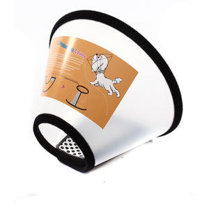 Köpek kurtarma yaka Pet PU Bite yaka koruyucu Anti Lick Scratch köpek tasması Post Op şeffaf bakım kedi koni - Product Image 2