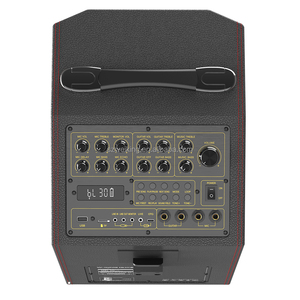 Sistema de sonido de madera para conciertos al aire libre, Audio Profesional de 360W, carro de escenario, boombox, altavoces <span class=keywords><strong>Line</strong></span> <span class=keywords><strong>Array</strong></span> con micrófono, modelo K20PRO grande, para uso en exteriores - Product Image 5