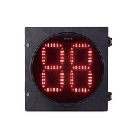 ZGSM PC 300mm 2 digit Led lampu lalu lintas Timer hitung mundur