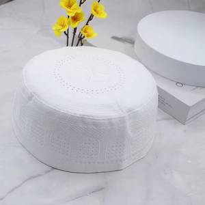 Gorro Kufi de Algodón Ecológico, Cálido y Transpirable para Hombre, para la Oración Islámica - Product Image 1