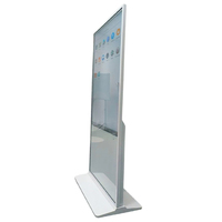 Pantalla de Señalización Digital 4K Ultra Delgada de 43/49/55 Pulgadas, Pantalla Publicitaria Vertical para Interiores, para Centros Comerciales y Hoteles