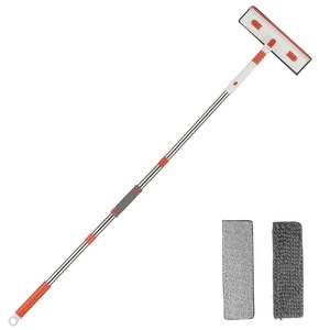 Outil de nettoyage de vitres avec tige d'extension pour le nettoyage et l'essuyage des fenêtres, nettoyage en chenille - Product Image 5