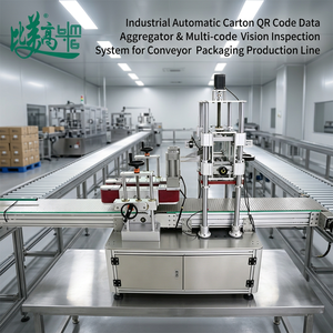 Agregador Automático de Datos de Códigos QR para Cartones a Granel |   Sistema de Detección Multicódigo Sincrónico por Visión para Línea de Empaquetado con Cinta Transportadora - Product Image 1