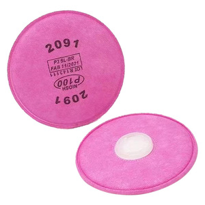 <span class=keywords><strong>3m</strong></span> 2091 tròn Lọc bông chống bụi hàn khói công nghiệp nghiền than mỏ Mặt Nạ Lọc phần tử cho xây dựng - Product Image 3