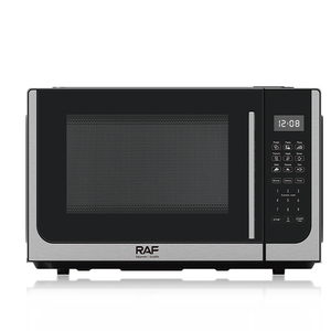 Horno Microondas Raf de 850W y 25L de Capacidad, Acero Inoxidable, Control Mecánico, Función de Grill, Fácil de Limpiar, Descongelación Inteligente, para el Hogar - Product Image 2