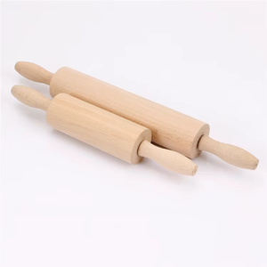 Utensilios de Cocina de Madera Maciza Certificados por SGS, FDA y FSC, Antiadherentes, Seguros, Antiagrietamiento, Sin Pintura, para Uso Doméstico - Product Image 3