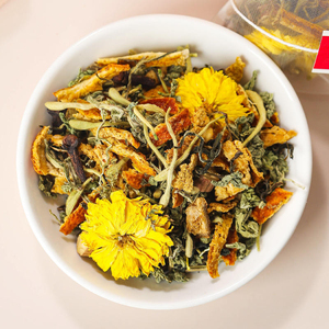 Thé aux herbes à la menthe poivrée au goût naturel, thé à la menthe poivrée, au clou de girofle et au chèvrefeuille, thé aux herbes sain pour une haleine fraîche - Product Image 3