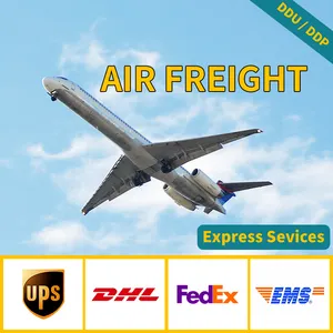 UPS/DHL/FEDEX/EMS Carga aérea rápida Puerta a puerta Agente de envío de China a América/Europa