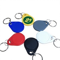 Guangbao ZY-K026 Mini-ID Fudan ICM1 Chip NFC RFID Zugangskontrollkarte für Zodiac Community Besitzer und Mitglieder mit Blauem Magnetstreifen