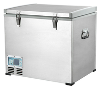 Réfrigérateur de yacht / Réfrigérateur portable pour navire de passagers BCD81E 46L DC12V-24V/AC110V-240V