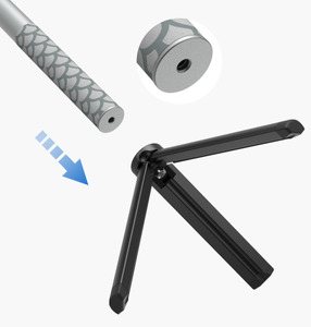 Varilla de Extensión <span class=keywords><strong>Invisible</strong></span> de Aleación de Aluminio de 1.2M para Cámara de Acción <span class=keywords><strong>Insta360</strong></span> X3/X4/X5, <span class=keywords><strong>Palo</strong></span> <span class=keywords><strong>Selfie</strong></span> - Product Image 4
