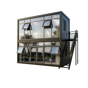 <span class=keywords><strong>Maison</strong></span> conteneur maritime préfabriquée en acier, modulaire, portable, détachable, de style moderne du milieu du siècle, personnalisée en Chine - Product Image 2