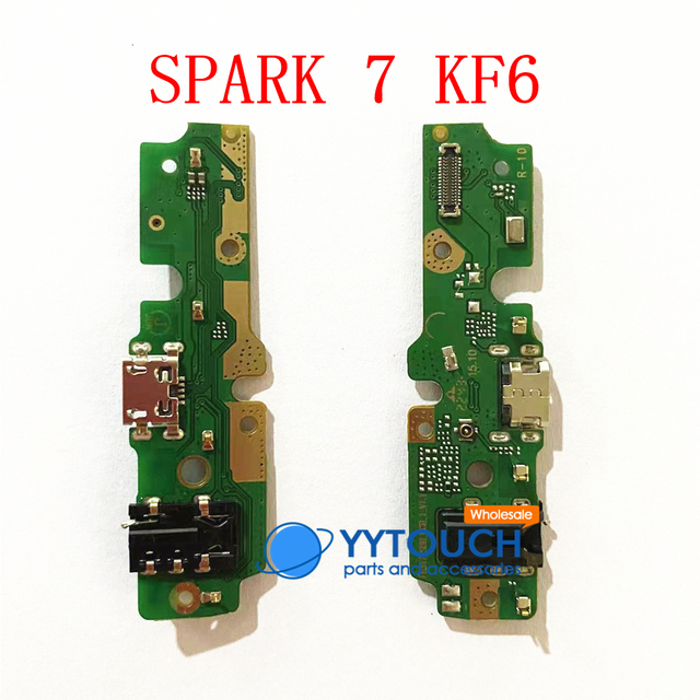 Usb Charging Port Dock Connector Board Flex Cable for Tecno Spark 7 Kf6