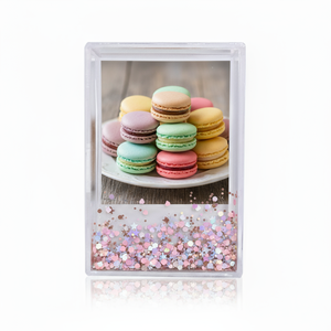 Cadre <span class=keywords><strong>photo</strong></span> flottant en acrylique transparent 2x3 pouces avec paillettes, <span class=keywords><strong>album</strong></span> <span class=keywords><strong>photo</strong></span> personnalisé - Product Image 3