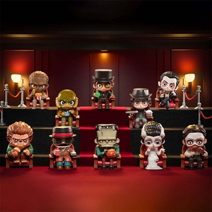 Pop Mart Figurines originales authentiques de la série Universal Monsters <span class=keywords><strong>Alliance</strong></span>, boîte mystère, poupée Labubus, jouet d'Halloween, cadeaux pour filles et garçons - Product Image 2