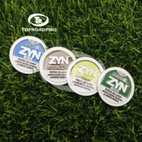 Marqueurs de balle de golf en métal personnalisés avec divers designs et votre propre logo Z Y N, marqueur de balle de golf magnétique pour Zyn Boger Par