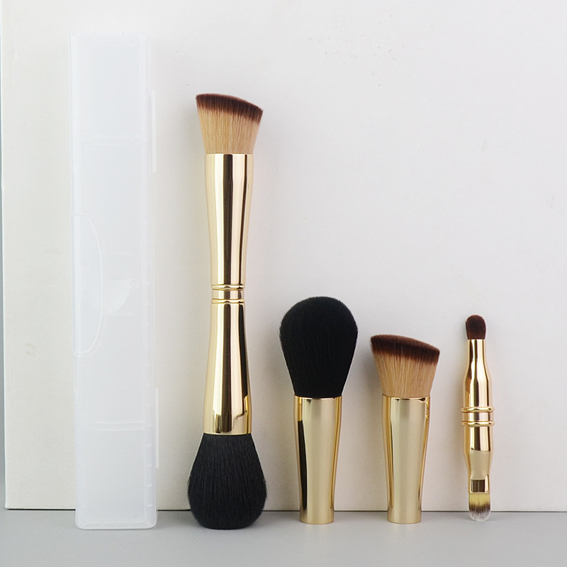 Makeup Brush Portable Travel 4 in