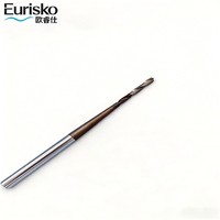 Foret hélicoïdal long en acier au tungstène électroplaqué diamanté 7 mm pour matériaux céramiques et composites, perçage profond, sur mesure