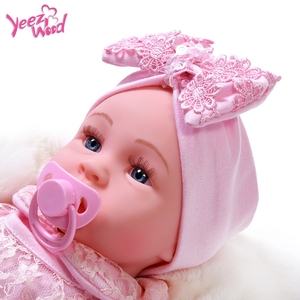 18 pulgadas 2025 funciones calientes toque llorar y reír muñecas de silicona bebé Reborn juguetes muñecas para niñas niños - Product Image 4