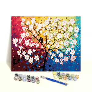 Decoración de Pared Nórdica al por Mayor, Manualidades Pintadas a Mano sobre Lienzo, Conjuntos de Pintura por Números Enmarcados - Product Image 6