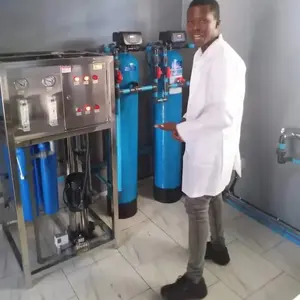 250LPH água purificação filtro pequeno RO osmose reversa água tratamento máquinas