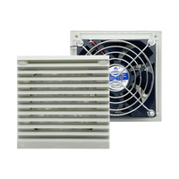 Filtre de ventilateur anti-poussière, étanche et ignifuge 9802.24V pour armoire électrique industrielle – Pièce de refroidissement et de ventilation