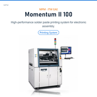 Mesin Solder Paste Printer Presisi SMT PLC Momentum II 100 MPM Baru