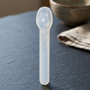 Cuillère à médicaments personnalisée de haute qualité pour bébé, échantillon gratuit, matériau PP, certifiée UE, OEM accepté - Product Image 2