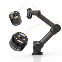 Moteur à arbre creux HU25, servomoteur compact avec réducteur harmonique Leaderive, fonction STO, capteur de couple pour robot