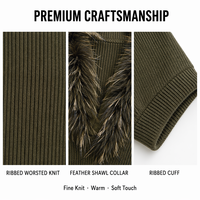 Sweater Rajut Wol Korea Musim Gugur Model Slim Fit Regular