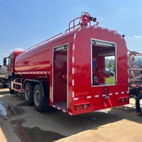 Camion-citerne diesel Sinotruk Howo neuf de 18 000 L, camion de pompiers d'intervention et de secours, véhicule de lutte contre l'incendie 6x4 avec lance d'arrosage, à vendre