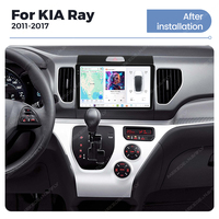 MEKEDE DUDU7 Android voiture gps navigation voiture-play auto 2k écran pour KIA Ray 2011-2017 360 caméra ventilateur de refroidissement