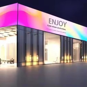 Eenvoudig Te Installeren Pop-Up Spanningsstof Pvc Flex Banner Achtergrondstof Banner Voor Beurzen
