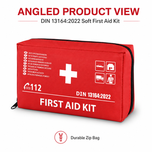 Ori-power DIN13164:<span class=keywords><strong>2022</strong></span> Kit de Primeros Auxilios para Automóvil, Kit Médico de Emergencia para Auto, Equipo de Seguridad Vehicular Obligatorio - Product Image 1