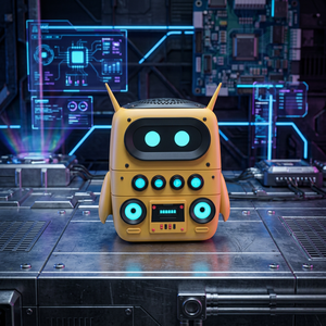 Robot Altavoz Inteligente con IA, Máquina de Aprendizaje Temprano para Niños, Diálogo por Voz, Máquina de Cuentos Bilingüe para el Aprendizaje Temprano - Product Image 1