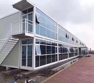 Maisons modulaires préfabriquées en acier, conteneurs habitables pour restaurants, maisons mobiles 3 chambres de 30 pieds au <span class=keywords><strong>Maroc</strong></span> - Product Image 4