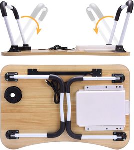 Gấp bàn đơn giản Giường trẻ em Bàn máy tính bàn học trên giường nhỏ máy tính xách tay di động chế độ bàn nhà máy bán hàng trực tiếp - Product Image 3