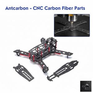 Placa de Fibra de Carbono Ant Carbon, Directo de Fábrica, Tamaño Personalizado, Servicio CNC, Acabado Mate, 500*600mm, 10mm, para Drones/Autos, 220C - Product Image 3