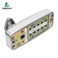 Serrure de porte numérique intelligente en alliage de zinc étanche avec code mécanique sans clé pour extérieur, grade 1 ANSI, blanche