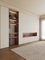 Armoire de chambre à coucher moderne, pliable, gain de place, réglable, grande capacité, écologique, personnalisable pour appartement