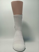 Chaussettes antidérapantes respirantes jetables en laine/nylon antibactériennes pour hommes pour le sport