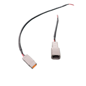 สายไฟรถยนต์แบบ2-core 2Pin สาย UL2464 22AWG แบบปรับได้ DTM04-2P ปลั๊กเชื่อมต่อ DTM06-2S สายไฟสำหรับรถ lulbs - Product Image 6