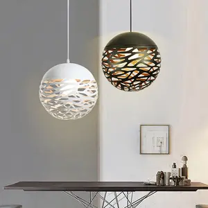 现代创意单头餐厅客厅走廊小苹果设计师铝吊灯吊灯