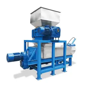 Komentar herbal residu dewatering press mesin/hidrolik buah jus press/pabrik sekrup press lumpur dehidrator