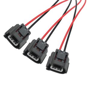 2 Pin Kfz-Kabelbaum Ignitoin Coil Connector BC-005 Schwarz Farbe 18AWG 15CM - Product Image 6