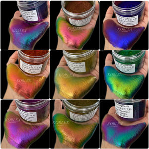 Poudre de <span class=keywords><strong>peinture</strong></span> de revêtement en pigment super intense à changement de <span class=keywords><strong>couleur</strong></span> en vrac d'usine, super chrome, ultra-shift, super caméléon, aurora, hypershift - Product Image 5